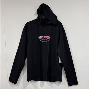 RIPCURL SURF PUFF HOODED LONG SLEEVE UPF RASH VEST, SMALL